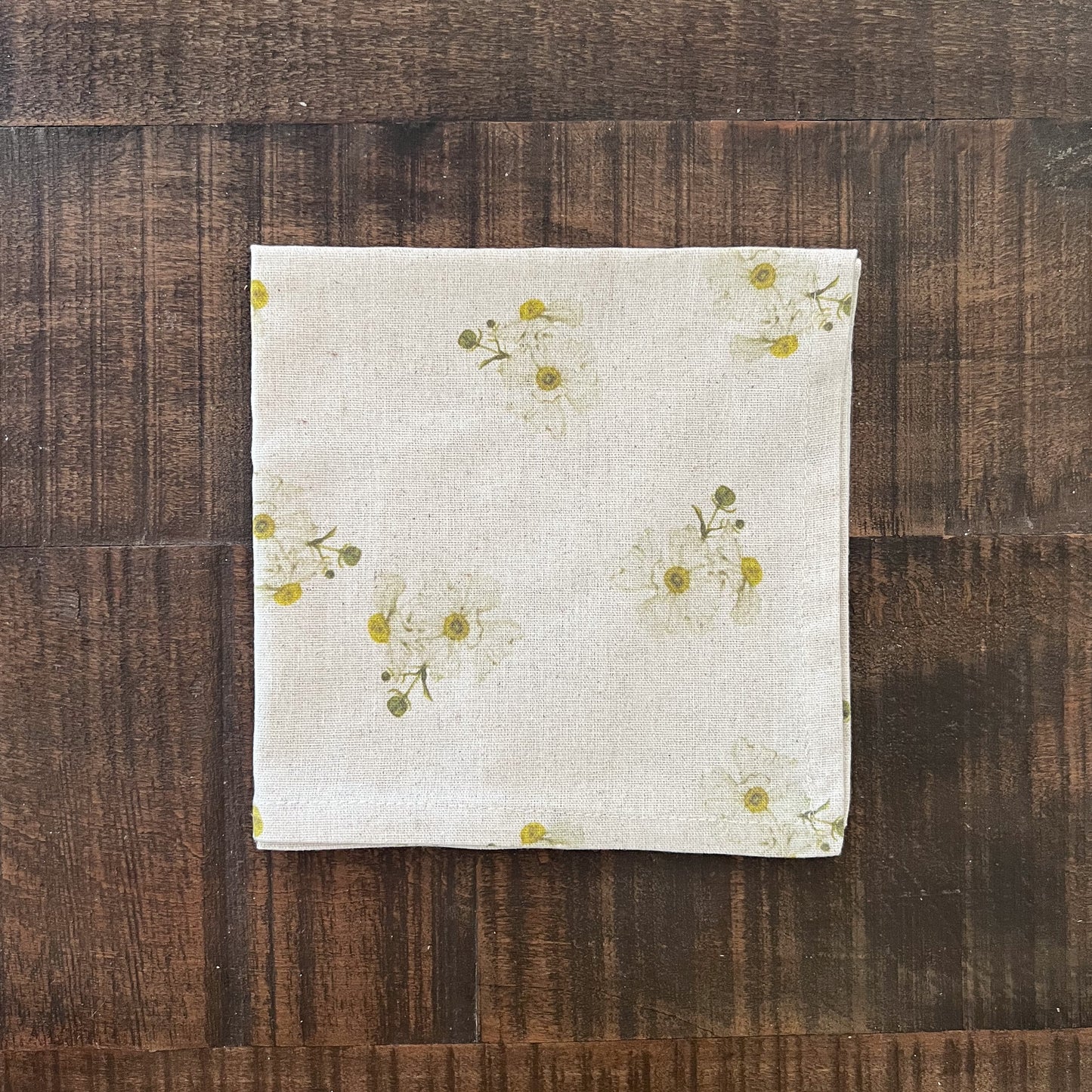 Servilleta Botanica Crudo Pattern Romneya