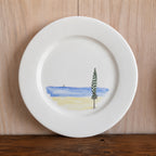Plato Playa Pintado a Mano 27cm