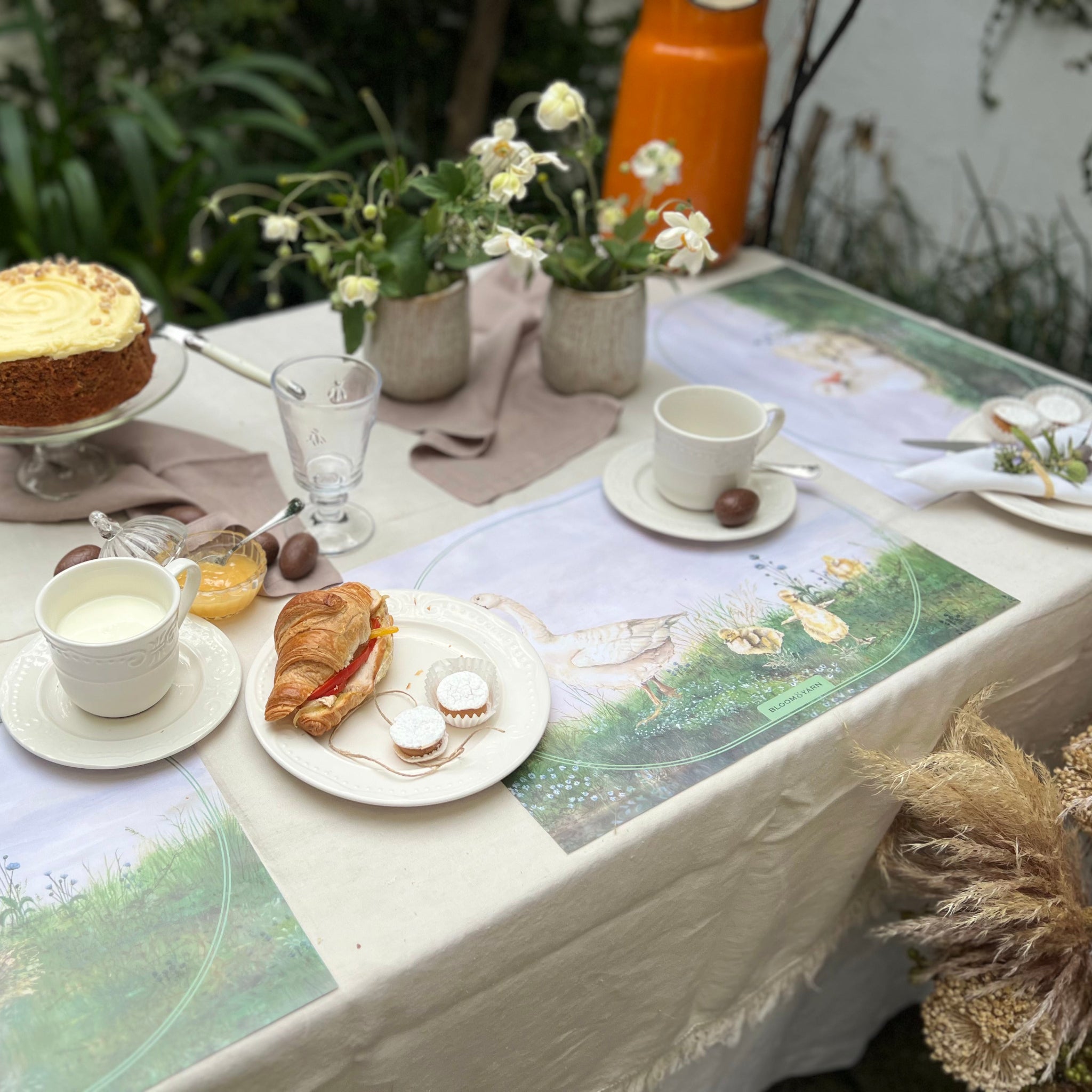 Set Individuales Mamá Gansa