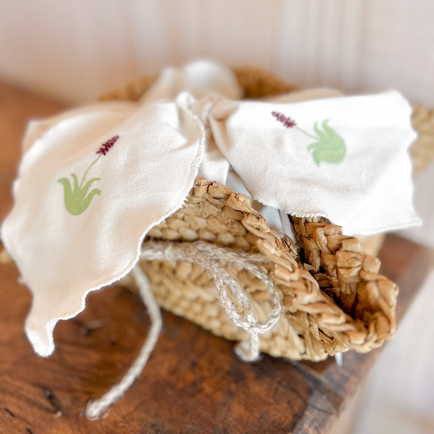 Panera Tejido Aloe + Bolsa Aloe