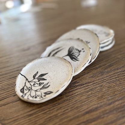 Mini Plato Gres Negro (1u)