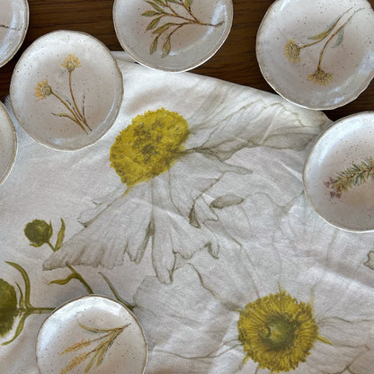 Mini Plato Gres Amarillo (1u)