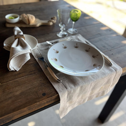 Plato Fondo Aloe Amarillo 26cm