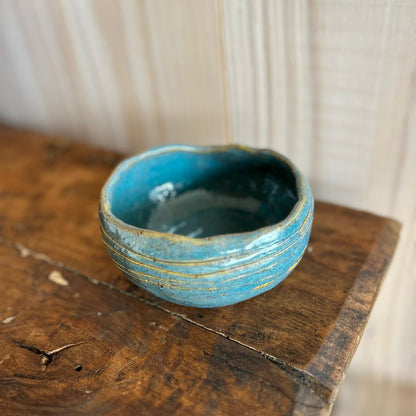 Pocillo Gres Turquesa