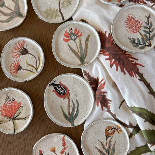 Mini Plato Gres Coral