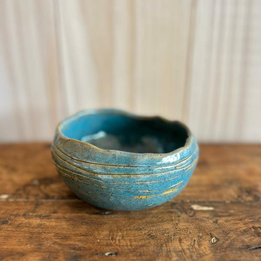 Pocillo Gres Turquesa