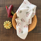 Servilleta Botanica Pattern Aloe Rojo