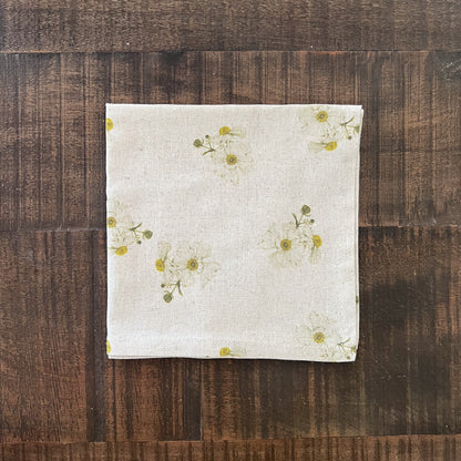 Servilleta Botanica Crudo Pattern Romneya